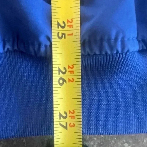 Vintage Y2K Nike MLB Chicago Cubs Blue Pullover Center Swoosh Jacket Sz XL - Picture 6 of 14